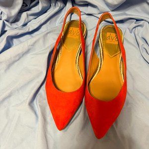 Dolce Vita Red Slingback Shoes